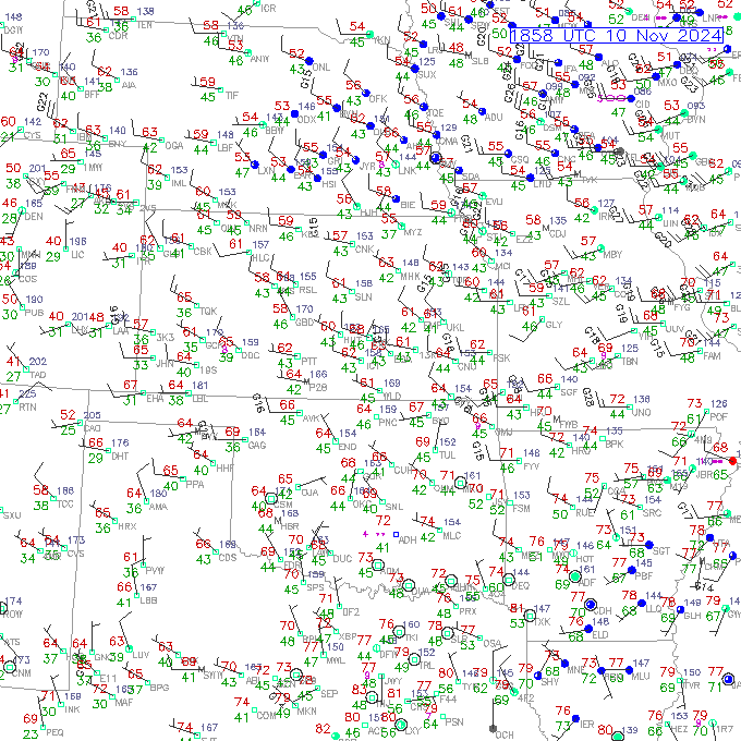 ict METAR plot