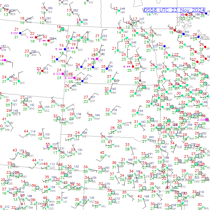 pir METAR plot