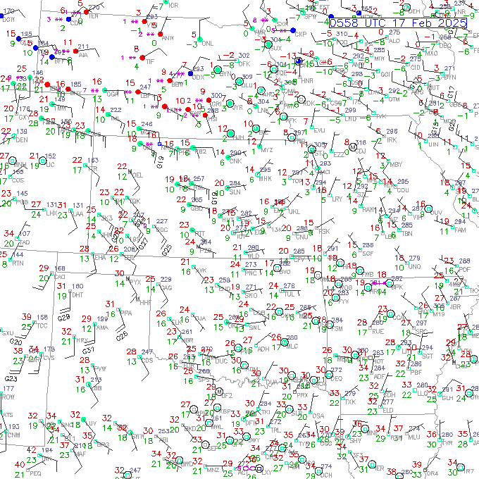 ict METAR plot