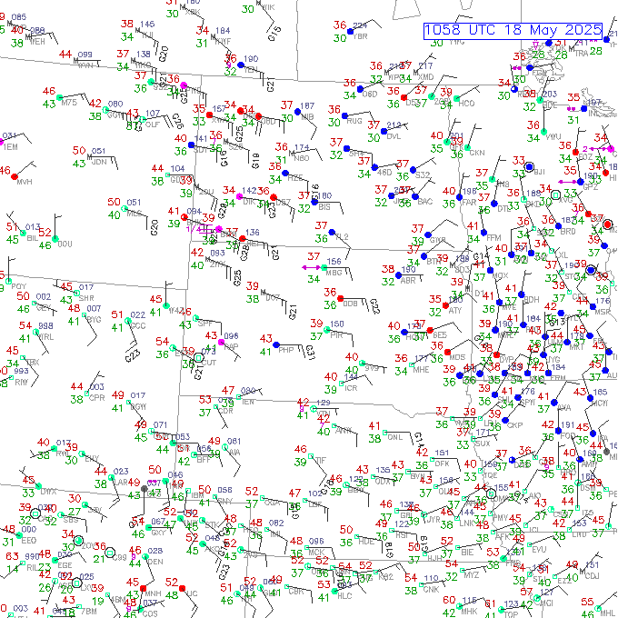pir METAR plot