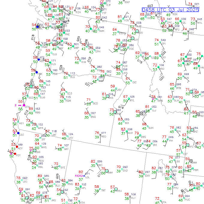 lws METAR plot