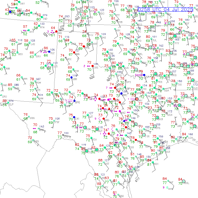 abi METAR plot