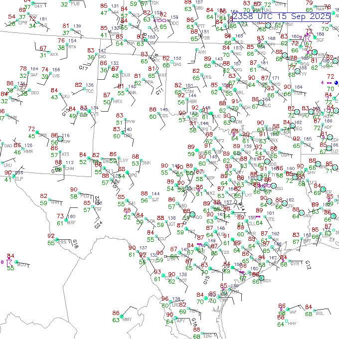 abi METAR plot