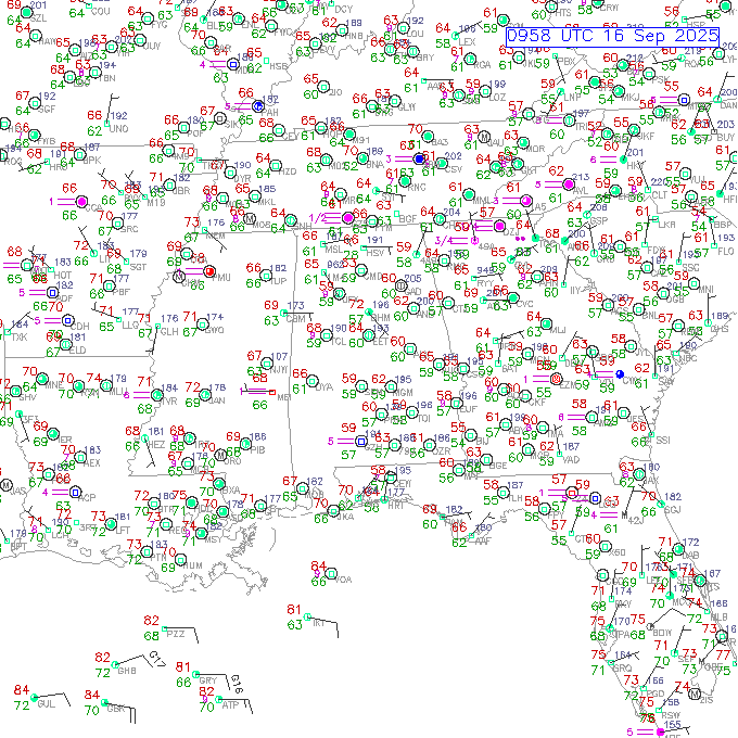 mgm METAR plot