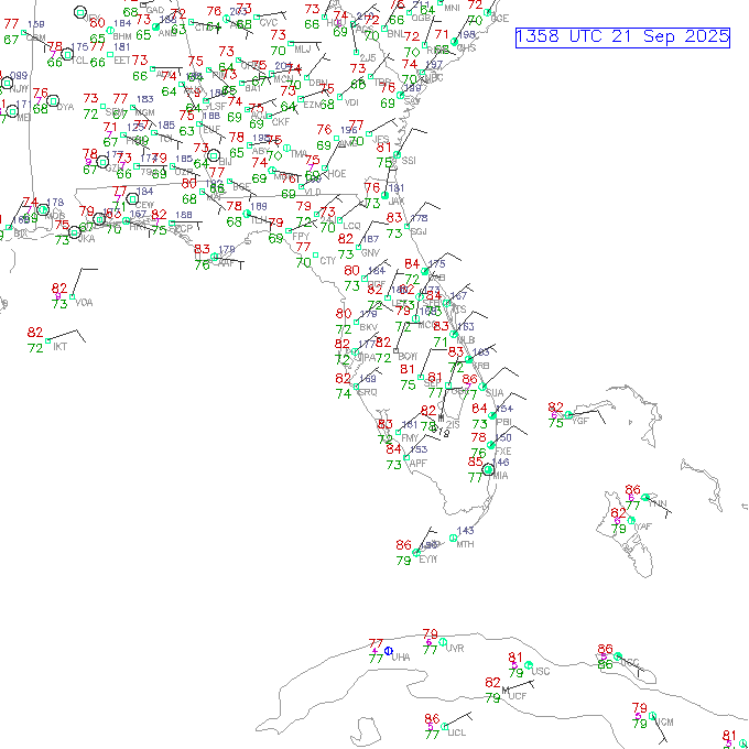 tpa METAR plot