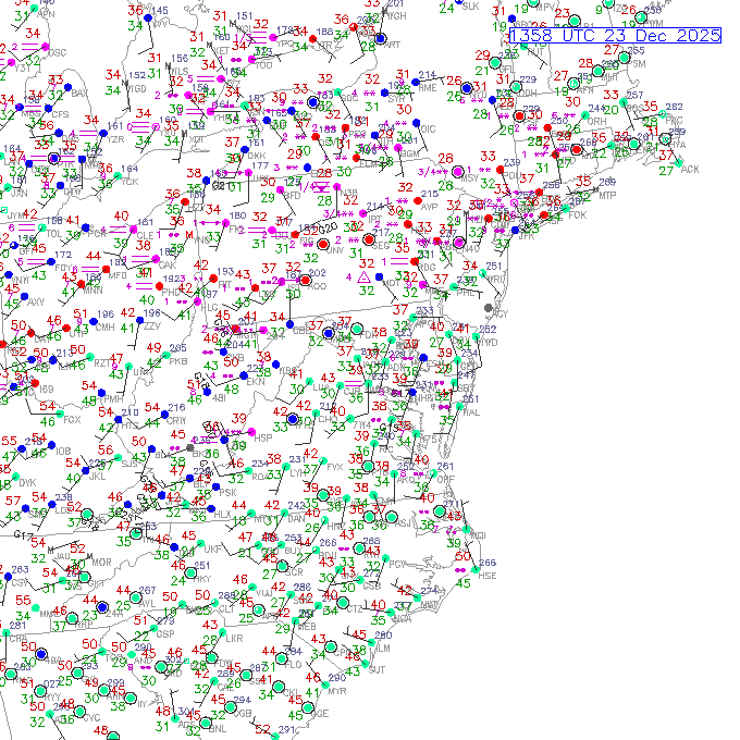 bwi METAR plot