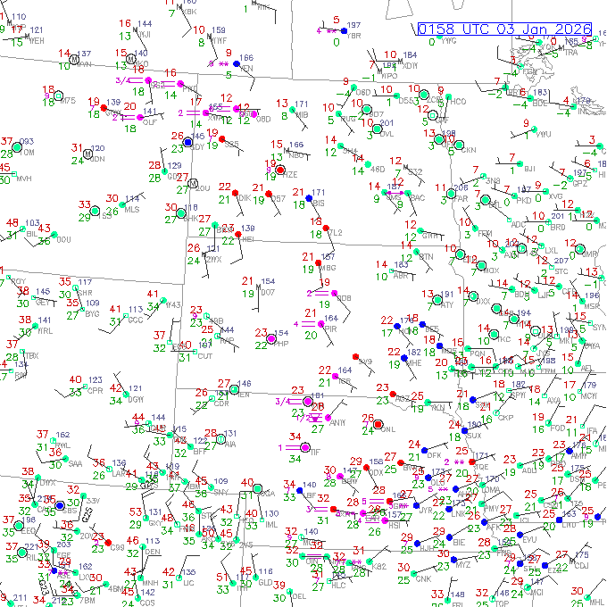pir METAR plot