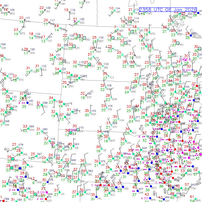 pir METAR plot