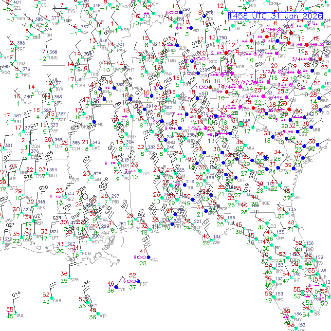 mgm METAR plot