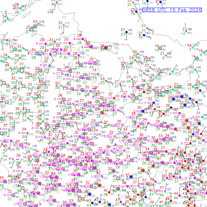 dtw METAR plot