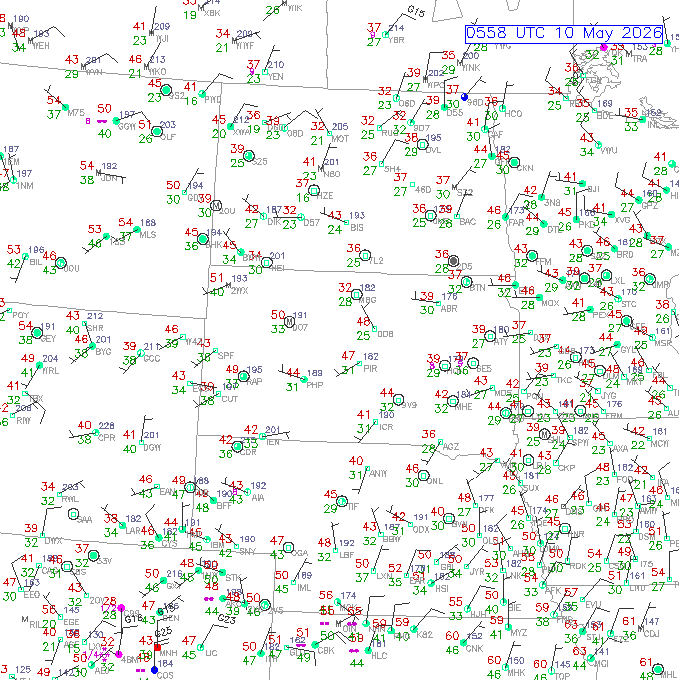 pir METAR plot
