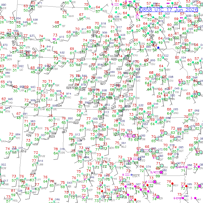ict METAR plot
