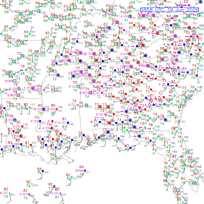 mgm METAR plot