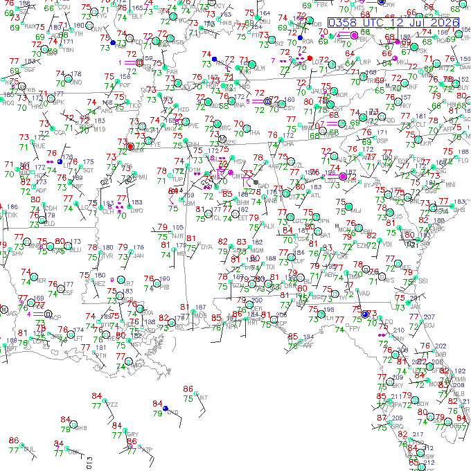 mgm METAR plot
