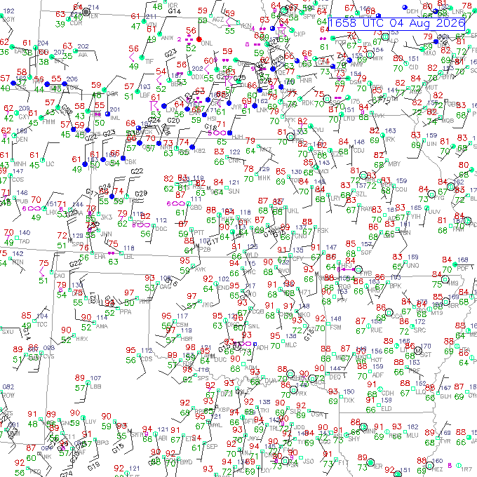 ict METAR plot