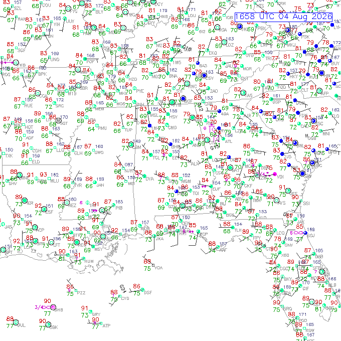 mgm METAR plot