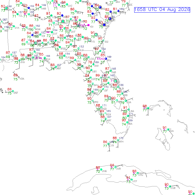 tpa METAR plot