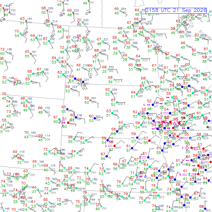 pir METAR plot